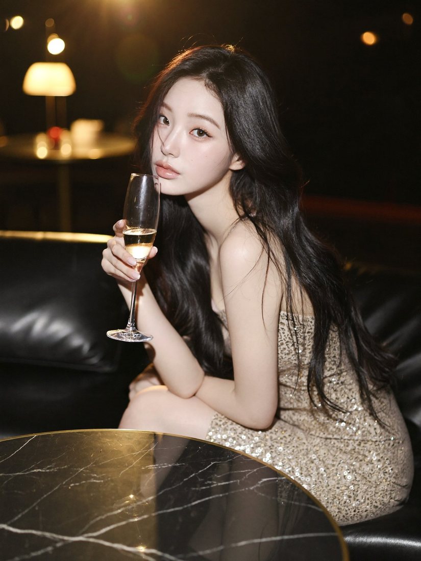 룸에서 맞이하는 자리